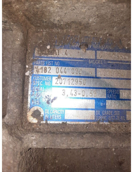 Leje en Iveco ZF 6HP604C Cursor 8. 6HP594C Iveco ZF 6HP604C Cursor 8. 6HP594C: billede 12 Leje en Iveco ZF 6HP604C Cursor 8. 6HP594C Iveco ZF 6HP604C Cursor 8. 6HP594C: billede 12