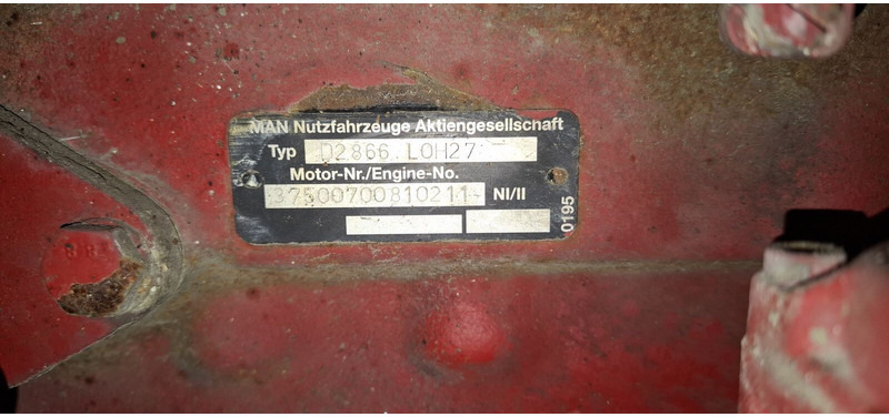 MAN D2866 LOH27 - Motor: billede 5 MAN D2866 LOH27 - Motor: billede 5