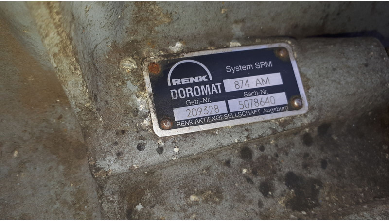 Mercedes-Benz Doromat 874 AM .W4B 110\3 G4-130. - Gearkasse: billede 3 Mercedes-Benz Doromat 874 AM .W4B 110\3 G4-130. - Gearkasse: billede 3