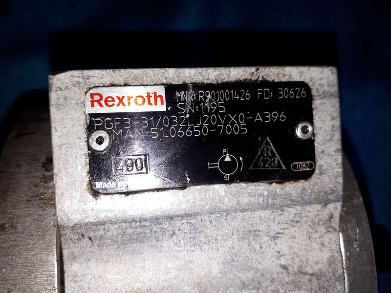 Rexroth ROTATION BPV-20\.30-24VDC 3792123. Rexroht/ Scania. Volvo. - Hydraulisk motor: billede 4 Rexroth ROTATION BPV-20\.30-24VDC 3792123. Rexroht/ Scania. Volvo. - Hydraulisk motor: billede 4