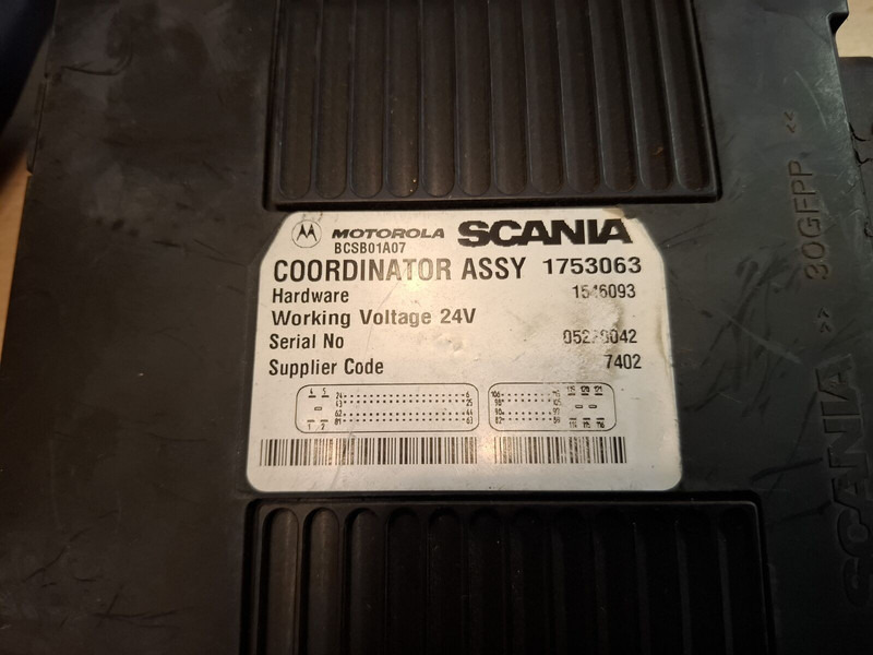 Scania C007. C006 - Kontrol blok: billede 5 Scania C007. C006 - Kontrol blok: billede 5