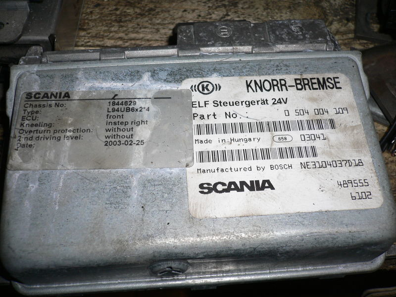 Scania VDO 412.413/006/002 - Kontrol blok: billede 3 Scania VDO 412.413/006/002 - Kontrol blok: billede 3