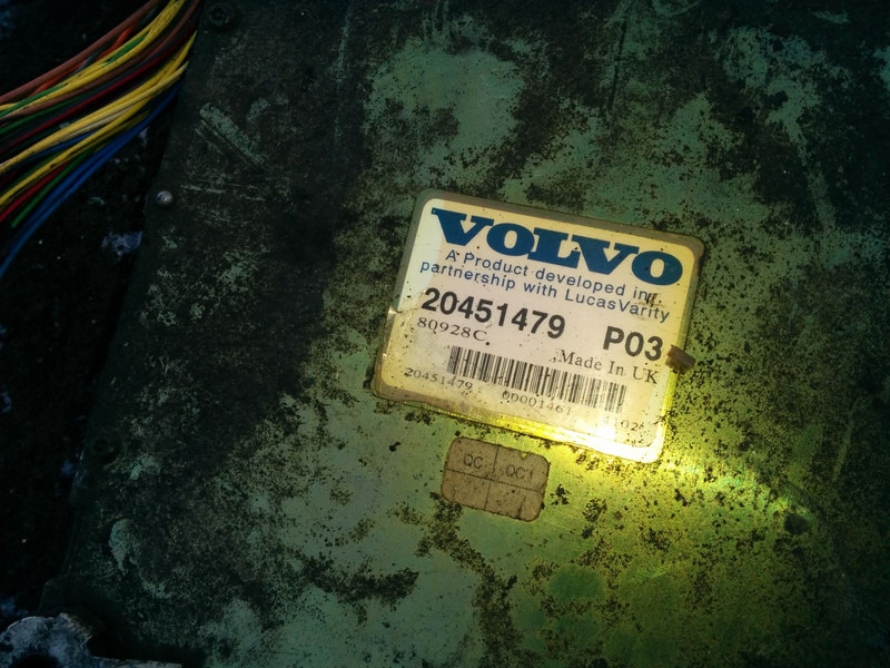 Volvo 20995091 P02. 20577136 P02 20582962 P05. - Kontrol blok: billede 4 Volvo 20995091 P02. 20577136 P02 20582962 P05. - Kontrol blok: billede 4
