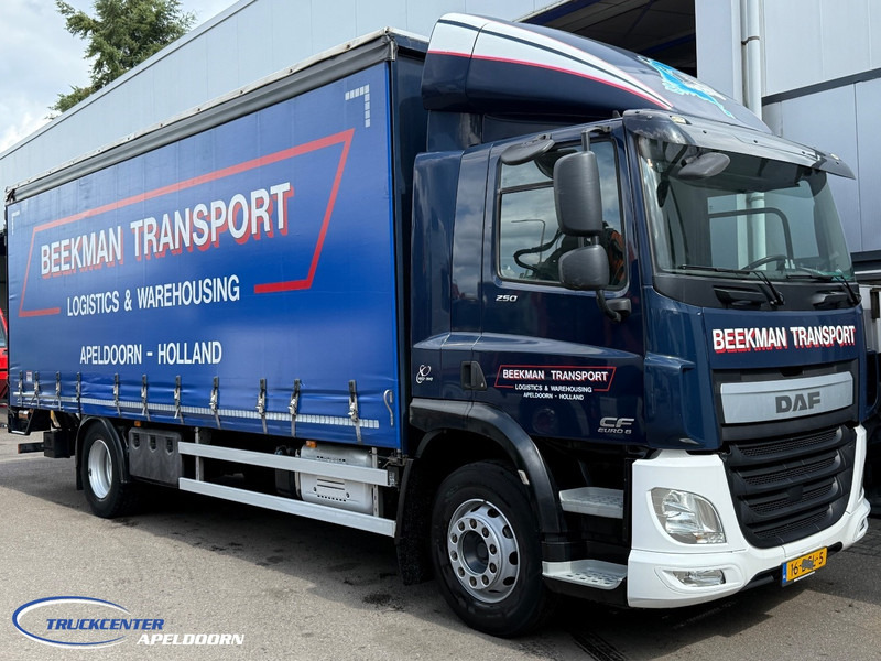 Lastbil med presenning DAF CF 250 FA Euro 6, Schuifdak: billede 1