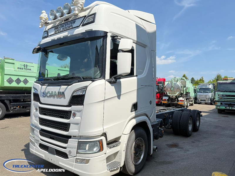 Scania R650 V8 NGS 6x4, Standclima, Retarder, PTO, 9000 Vooras - Lastbil chassis: billede 3 Scania R650 V8 NGS 6x4, Standclima, Retarder, PTO, 9000 Vooras - Lastbil chassis: billede 3