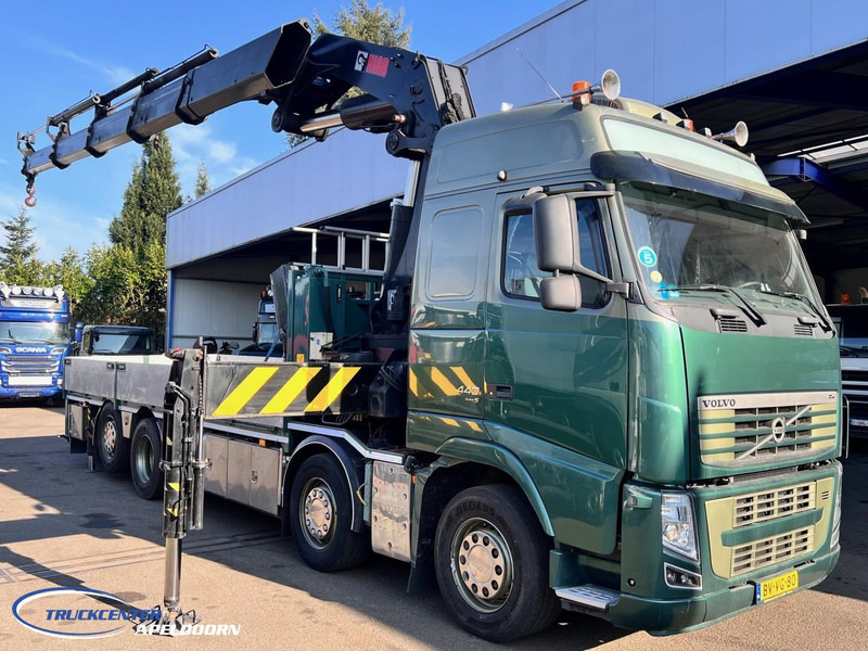 Volvo FH 440 HIAB 800 E4, 8x2 - Lastbil med lad, Lastbil med kran: billede 1 Volvo FH 440 HIAB 800 E4, 8x2 - Lastbil med lad, Lastbil med kran: billede 1