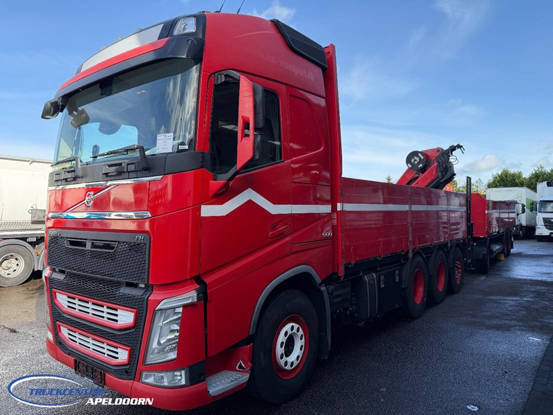 Volvo FH 500 8x4, HMF 2120 K4 + Rotator, + Krone trailer - Lastbil med lad, Lastbil med kran: billede 3 Volvo FH 500 8x4, HMF 2120 K4 + Rotator, + Krone trailer - Lastbil med lad, Lastbil med kran: billede 3