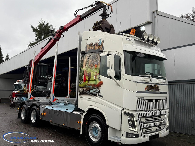 Volvo FH 750 Loglift, 6x4, Dynamic steering, Special painting - Tømmerbil, Lastbil med kran: billede 1 Volvo FH 750 Loglift, 6x4, Dynamic steering, Special painting - Tømmerbil, Lastbil med kran: billede 1