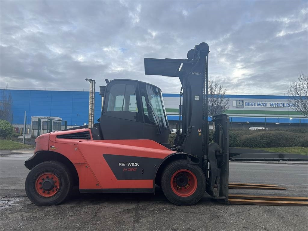 Linde H120  - Diesel gaffeltruck: billede 4 Linde H120  - Diesel gaffeltruck: billede 4