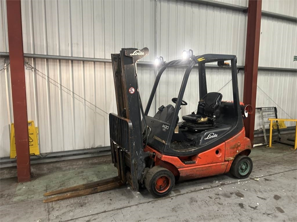 Linde H20T-03 - Gas gaffeltruck: billede 2 Linde H20T-03 - Gas gaffeltruck: billede 2