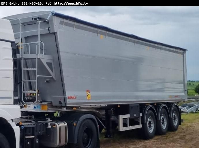 Benalu BULKLINER S Kippauflieger Vollaluminium 51,5 m³ Benalu BULKLINER S Kippauflieger Vollaluminium 51,5 m³ - Tipvogn sættevogn: billede 1 Benalu BULKLINER S Kippauflieger Vollaluminium 51,5 m³ Benalu BULKLINER S Kippauflieger Vollaluminium 51,5 m³ - Tipvogn sættevogn: billede 1