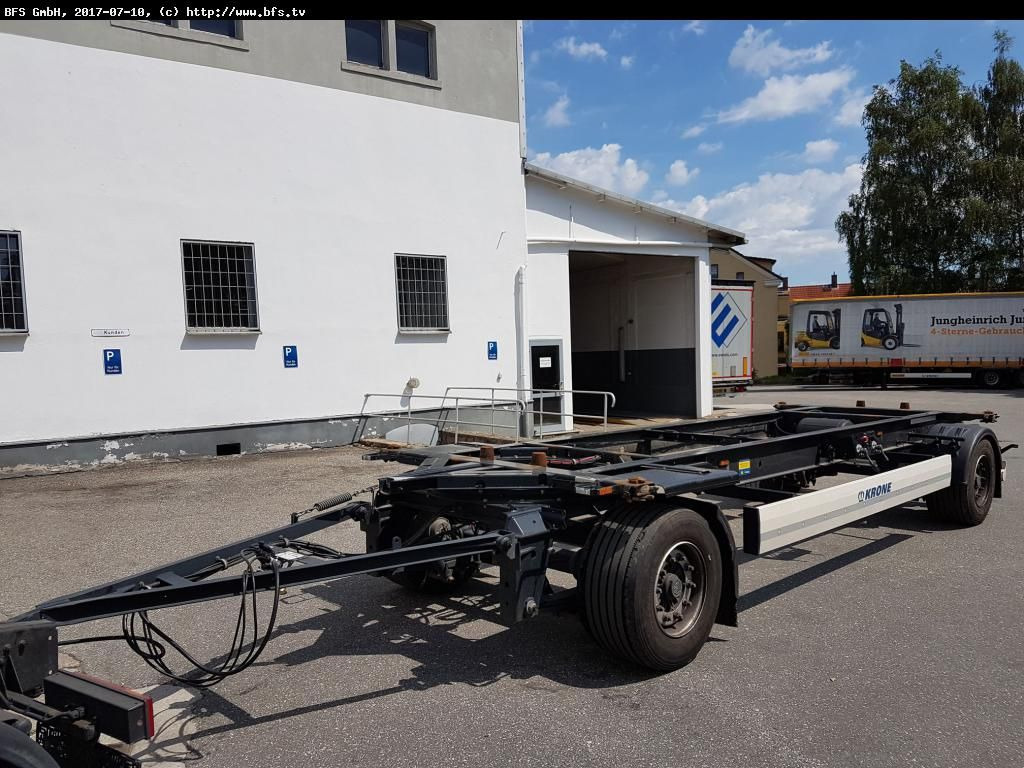 Krone Lafette AZ 18E BDF Lafette - Containerbil/ Veksellad påhængsvogn: billede 1 Krone Lafette AZ 18E BDF Lafette - Containerbil/ Veksellad påhængsvogn: billede 1