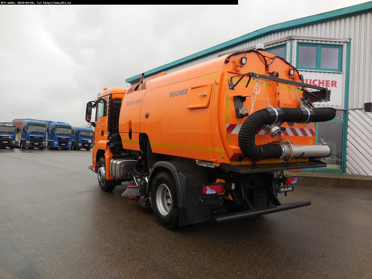 MAN TGS 18.420 4X2 BL Bucher OF 8000 TWIN beidseitig - Fejebil: billede 3 MAN TGS 18.420 4X2 BL Bucher OF 8000 TWIN beidseitig - Fejebil: billede 3