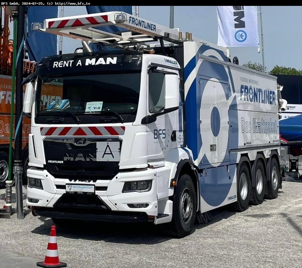 MAN TGS (TG3) 35.510 8x4-4 BL CH MÜLLER Canalmaster - Slamsugemaskine: billede 1 MAN TGS (TG3) 35.510 8x4-4 BL CH MÜLLER Canalmaster - Slamsugemaskine: billede 1