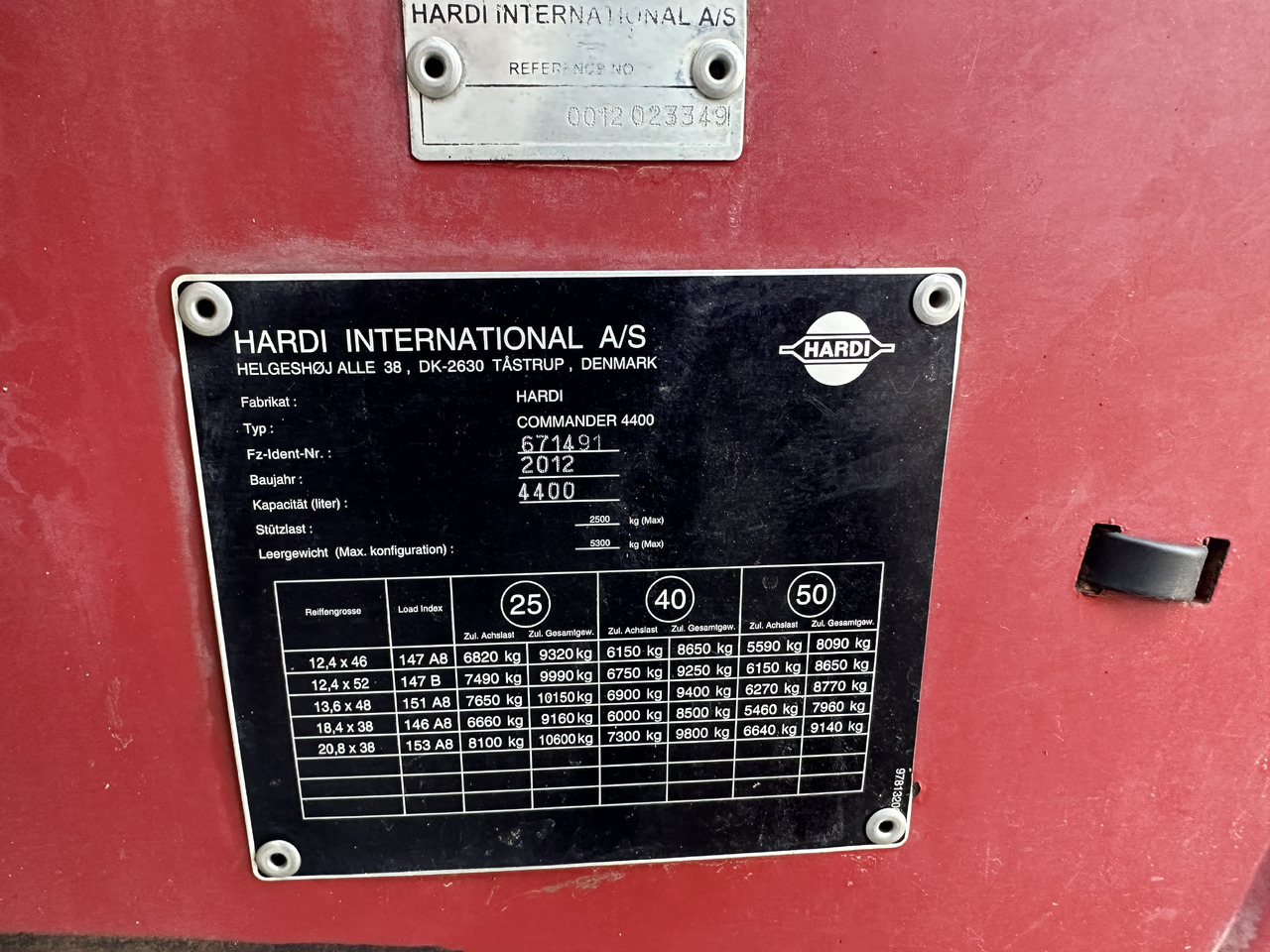 Trailersprøjte Hardi Commander 4400 30m GPS: billede 12