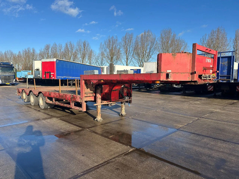 Broshuis 2 AXLE, EXTENDABLE 5 METER - Nedbygget platform sættevogn: billede 5 Broshuis 2 AXLE, EXTENDABLE 5 METER - Nedbygget platform sættevogn: billede 5