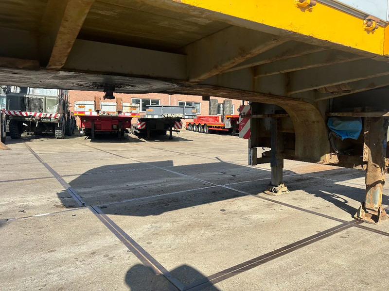 Nedbygget platform sættevogn Broshuis 21N58A, 2 AXLE LAST AXLE STEERING, EXTENDABLE: billede 17