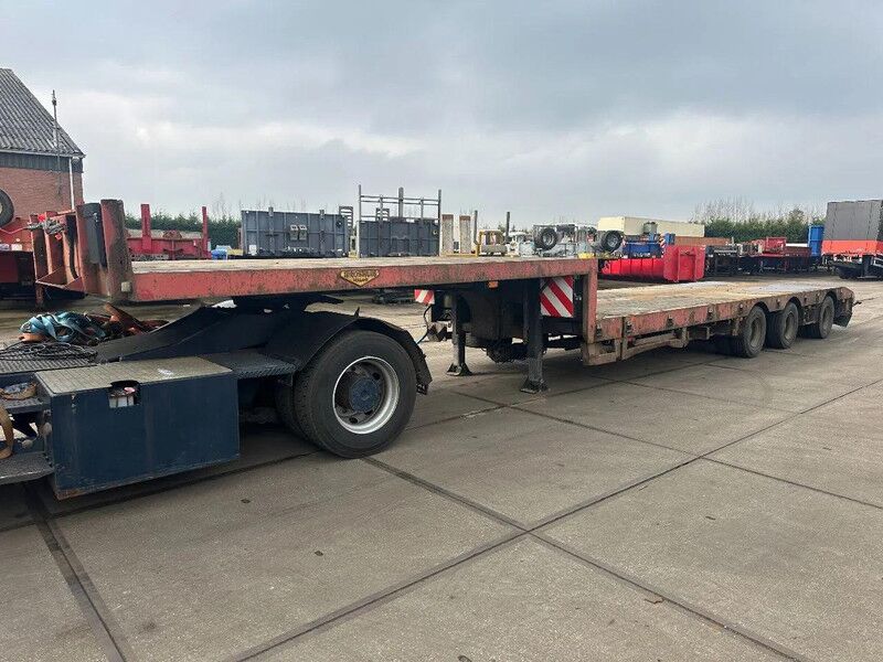 Broshuis 31N55A EXTENDABLE - LAST AXLE STEERING - Nedbygget platform sættevogn: billede 2 Broshuis 31N55A EXTENDABLE - LAST AXLE STEERING - Nedbygget platform sættevogn: billede 2