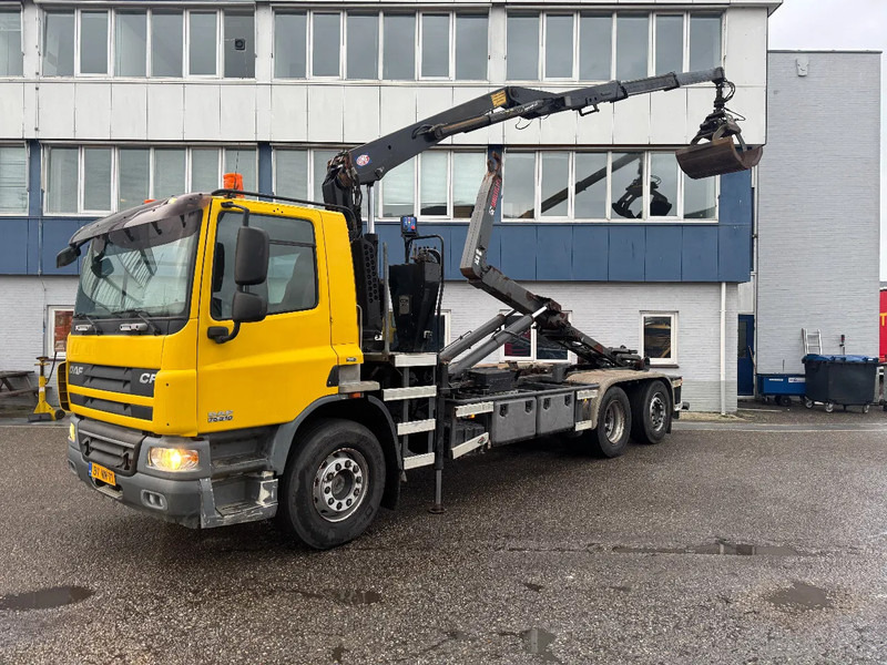 DAF CF 75.310 6X2 EURO 5 HMF 1244 Z2 + REMOTE + HIAB 17T HOOK - Lastbil kroghejs, Lastbil med kran: billede 1 DAF CF 75.310 6X2 EURO 5 HMF 1244 Z2 + REMOTE + HIAB 17T HOOK - Lastbil kroghejs, Lastbil med kran: billede 1