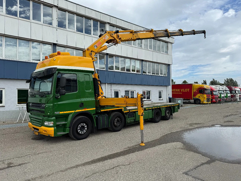 DAF CF 85.410 8X2 HIAB 422EP5 + REMOTE CONTROL - Lastbil med lad, Lastbil med kran: billede 1 DAF CF 85.410 8X2 HIAB 422EP5 + REMOTE CONTROL - Lastbil med lad, Lastbil med kran: billede 1