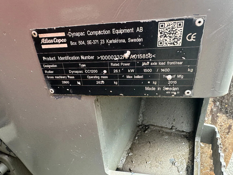 Tromle Dynapac CC1200, CE, 1320 HOURS: billede 13 Tromle Dynapac CC1200, CE, 1320 HOURS: billede 13
