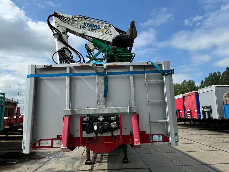 Floor FLO 18 30 S2 + KENNIS CRANE 3X STEERING AXLE - Åben sættevogn: billede 2 Floor FLO 18 30 S2 + KENNIS CRANE 3X STEERING AXLE - Åben sættevogn: billede 2