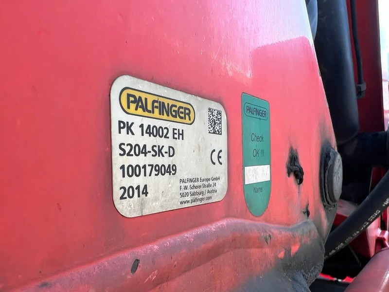 Lastbil med lad, Lastbil med kran Iveco Stralis 310 PALFINGER PK14002 - MOTOR DEFECT: billede 11
