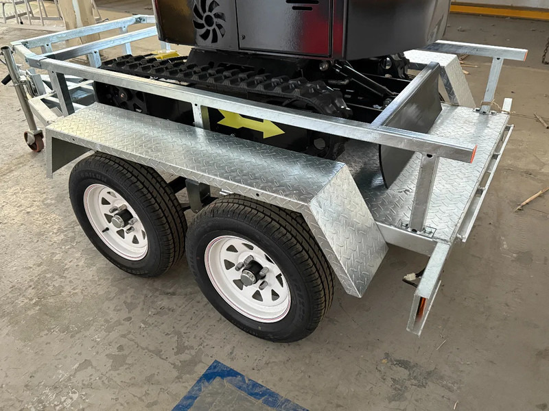 Minigravemaskine JPC HT12 + TRAILER - NEW AND UNUSED BOTH!: billede 10 Minigravemaskine JPC HT12 + TRAILER - NEW AND UNUSED BOTH!: billede 10