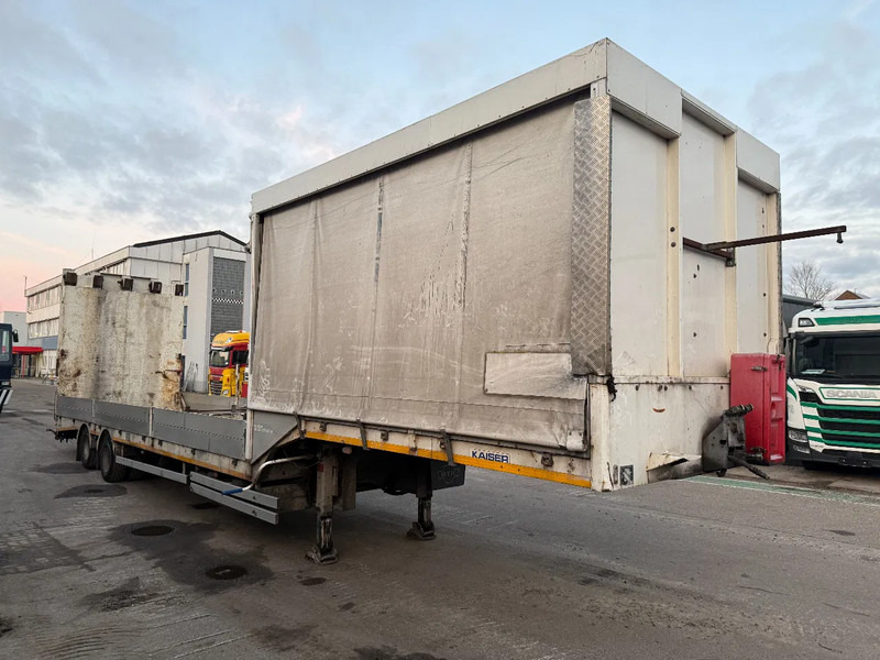 Kaiser S3802F33, DOUBLE HYDRAULIC RAMP - Nedbygget platform sættevogn: billede 2 Kaiser S3802F33, DOUBLE HYDRAULIC RAMP - Nedbygget platform sættevogn: billede 2
