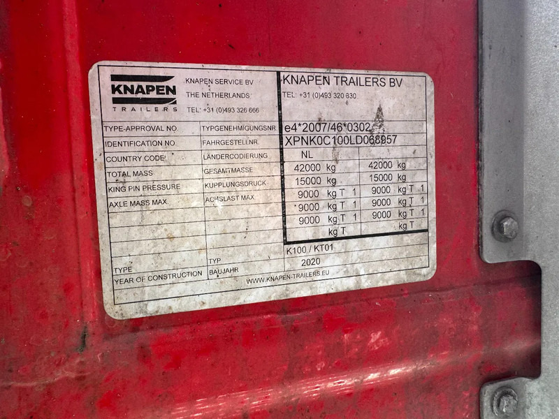 Leje en Knapen Trailers K100 / KT01 3X BPW AXLE TÜV TILL 05-2026 Knapen Trailers K100 / KT01 3X BPW AXLE TÜV TILL 05-2026: billede 10 Leje en Knapen Trailers K100 / KT01 3X BPW AXLE TÜV TILL 05-2026 Knapen Trailers K100 / KT01 3X BPW AXLE TÜV TILL 05-2026: billede 10