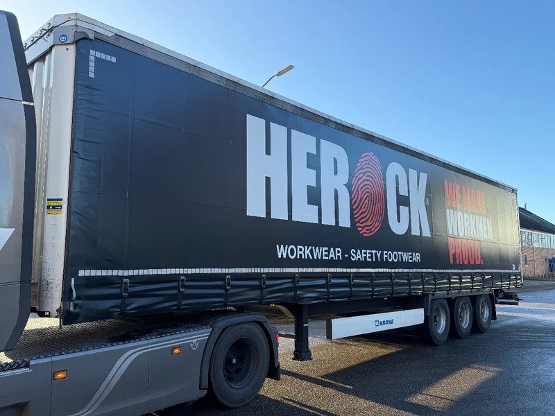 Krone SD - 3 AXLE + ALU BORDEN + SLIDING ROOF - Gardintrailer: billede 1 Krone SD - 3 AXLE + ALU BORDEN + SLIDING ROOF - Gardintrailer: billede 1