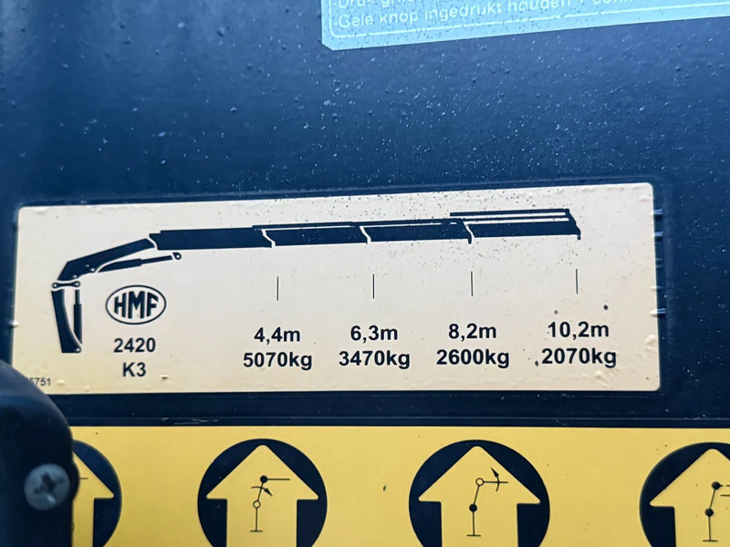 MAN TGS 35.480 8X4 + HMF 2420-K3 REMOTE + TIPPER - Tipvogn lastbil, Lastbil med kran: billede 5 MAN TGS 35.480 8X4 + HMF 2420-K3 REMOTE + TIPPER - Tipvogn lastbil, Lastbil med kran: billede 5