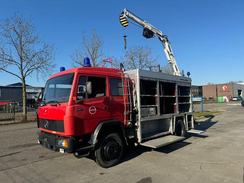 Mercedes-Benz 1117 4X2 FIRE TRUCK HIAB 050A ONLY 105787 KM - Brandbil: billede 1 Mercedes-Benz 1117 4X2 FIRE TRUCK HIAB 050A ONLY 105787 KM - Brandbil: billede 1
