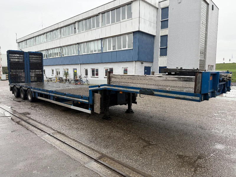 Nooteboom 3 AXLE FORCED STEERING,LIFTHING DECK, DUBBLE HYDRAULIC RAMPS, TUV TILL 05-2026 - Nedbygget platform sættevogn: billede 5 Nooteboom 3 AXLE FORCED STEERING,LIFTHING DECK, DUBBLE HYDRAULIC RAMPS, TUV TILL 05-2026 - Nedbygget platform sættevogn: billede 5