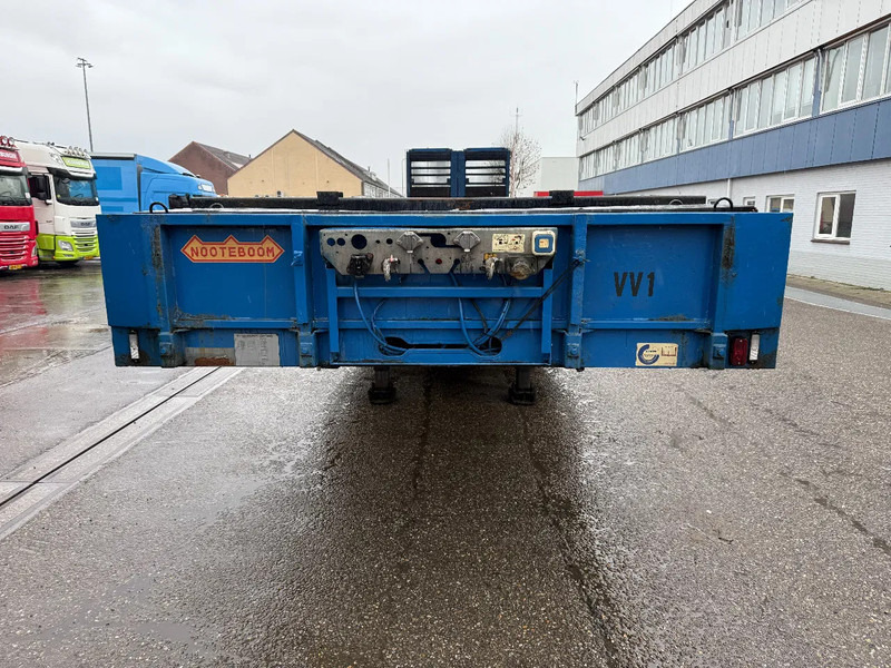 Nooteboom 3 AXLE FORCED STEERING,LIFTHING DECK, DUBBLE HYDRAULIC RAMPS, TUV TILL 05-2026 - Nedbygget platform sættevogn: billede 4 Nooteboom 3 AXLE FORCED STEERING,LIFTHING DECK, DUBBLE HYDRAULIC RAMPS, TUV TILL 05-2026 - Nedbygget platform sættevogn: billede 4