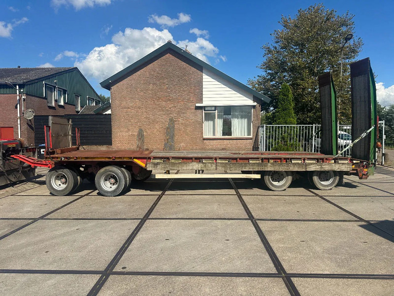 Nooteboom 4 ASSIGE BLADGEVEERD HYDRAULISCHE KLEPPEN - Nedbygget platform påhængsvogn: billede 1 Nooteboom 4 ASSIGE BLADGEVEERD HYDRAULISCHE KLEPPEN - Nedbygget platform påhængsvogn: billede 1