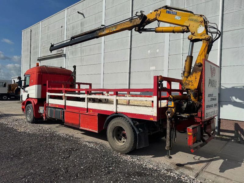 Scania P94-310 4X2 EURO 2 COPMA 1530 FULL STEEL - Lastbil med kran: billede 4 Scania P94-310 4X2 EURO 2 COPMA 1530 FULL STEEL - Lastbil med kran: billede 4