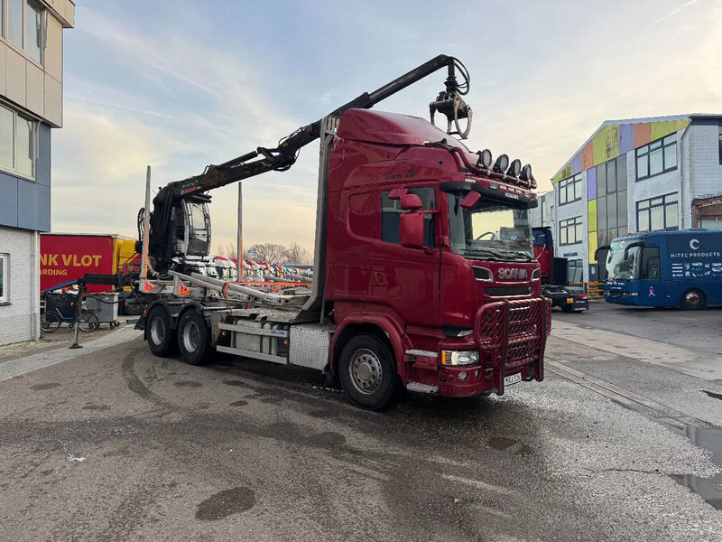 Scania R580 V8 6X4 EURO 6 JONSERED 1080 79 R HUB REDUCTION - Lastbil med kran: billede 4 Scania R580 V8 6X4 EURO 6 JONSERED 1080 79 R HUB REDUCTION - Lastbil med kran: billede 4