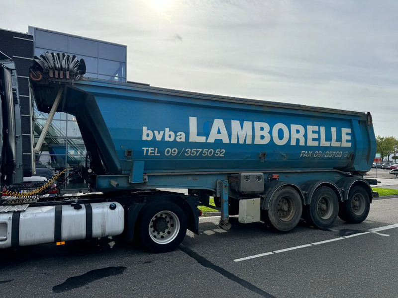 TURBO'S HOET KIPPER - 3 AXLE BPW + LIFTING AXLE + FULL ALU - Tipvogn sættevogn: billede 1 TURBO'S HOET KIPPER - 3 AXLE BPW + LIFTING AXLE + FULL ALU - Tipvogn sættevogn: billede 1