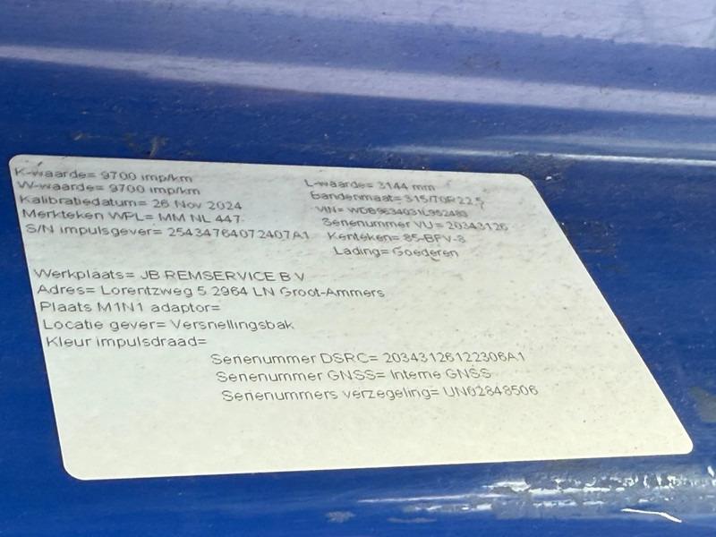 Trækker Mercedes-Benz Actros 1845 4X2 EURO 6 - ENGINE BROKEN: billede 16