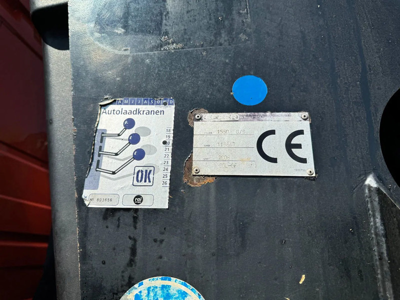 Trækker Scania R560 V8 8X2 + EFFER CRANE 1550 6S + FLYJIP 6XHYDR + REMOTE + WINCH: billede 14 Trækker Scania R560 V8 8X2 + EFFER CRANE 1550 6S + FLYJIP 6XHYDR + REMOTE + WINCH: billede 14