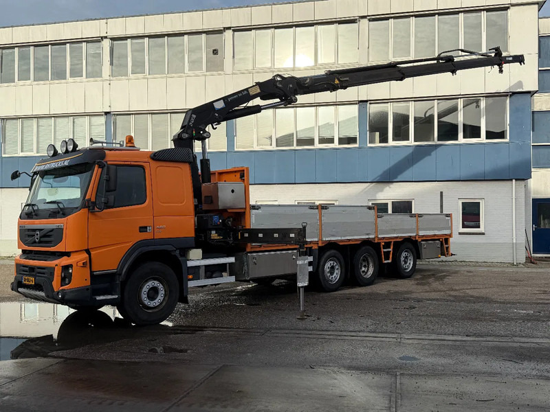 Volvo FM 420 8X2 EEV + HMF 2420-K3 + REMOTE + 5E & 6E FUNCTIE - Lastbil med lad, Lastbil med kran: billede 1 Volvo FM 420 8X2 EEV + HMF 2420-K3 + REMOTE + 5E & 6E FUNCTIE - Lastbil med lad, Lastbil med kran: billede 1