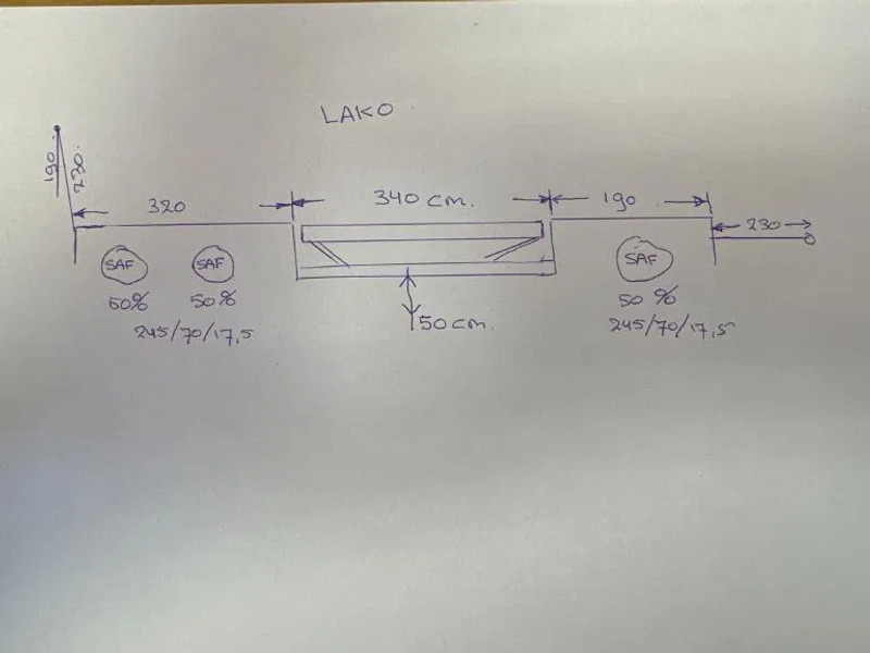 Lako RAMPEN EN HEFDEK 3,4 M - Nedbygget platform påhængsvogn: billede 4 Lako RAMPEN EN HEFDEK 3,4 M - Nedbygget platform påhængsvogn: billede 4