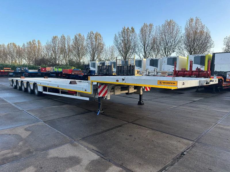 Scorpion NEW 5 AXLE 78 TON - Nedbygget platform sættevogn: billede 2 Scorpion NEW 5 AXLE 78 TON - Nedbygget platform sættevogn: billede 2