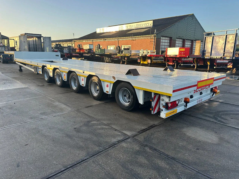Scorpion NEW 5 AXLE 78 TON - Nedbygget platform sættevogn: billede 4 Scorpion NEW 5 AXLE 78 TON - Nedbygget platform sættevogn: billede 4
