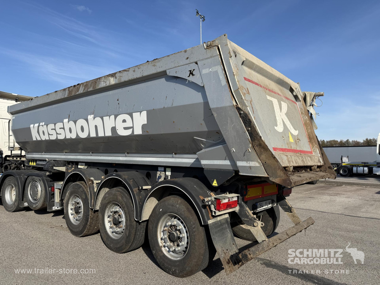 KAESSBOHRER Tipper Steel half pipe body 27m³ - Tipvogn sættevogn: billede 1 KAESSBOHRER Tipper Steel half pipe body 27m³ - Tipvogn sættevogn: billede 1