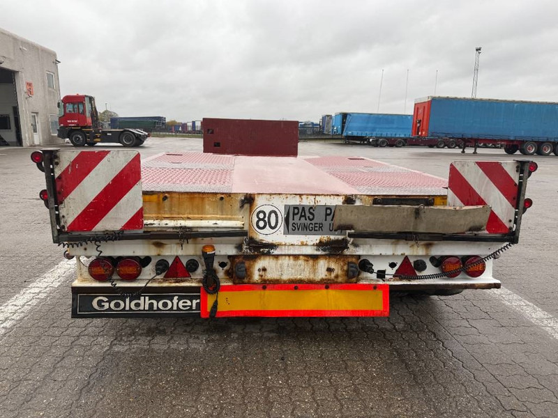 Goldhofer Lowbed / Tieflader / Sengetrailer - Nedbygget platform sættevogn: billede 4 Goldhofer Lowbed / Tieflader / Sengetrailer - Nedbygget platform sættevogn: billede 4