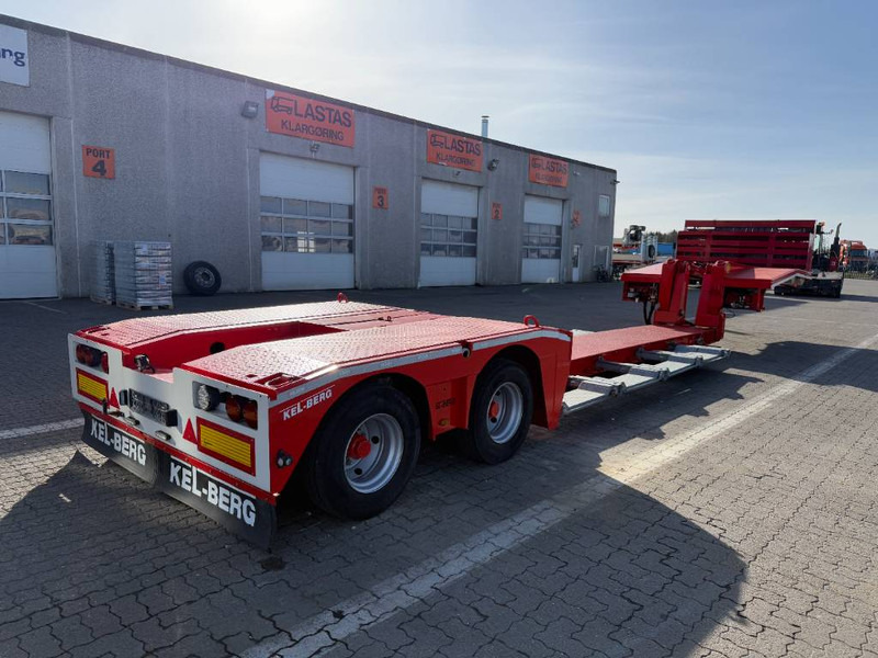 KEL-BERG 2-Axle Low bed trailer/Tiefbettaufl./Sengetrailer - Nedbygget platform sættevogn: billede 5 KEL-BERG 2-Axle Low bed trailer/Tiefbettaufl./Sengetrailer - Nedbygget platform sættevogn: billede 5