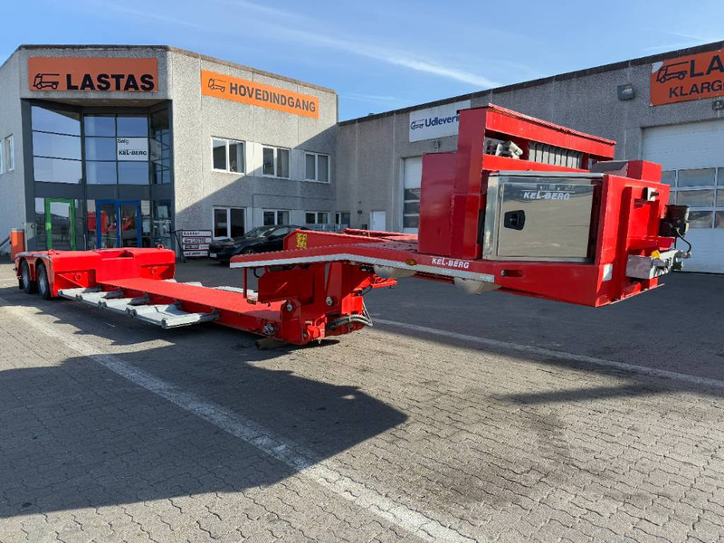 KEL-BERG 2-Axle Low bed trailer/Tiefbettaufl./Sengetrailer - Nedbygget platform sættevogn: billede 1 KEL-BERG 2-Axle Low bed trailer/Tiefbettaufl./Sengetrailer - Nedbygget platform sættevogn: billede 1