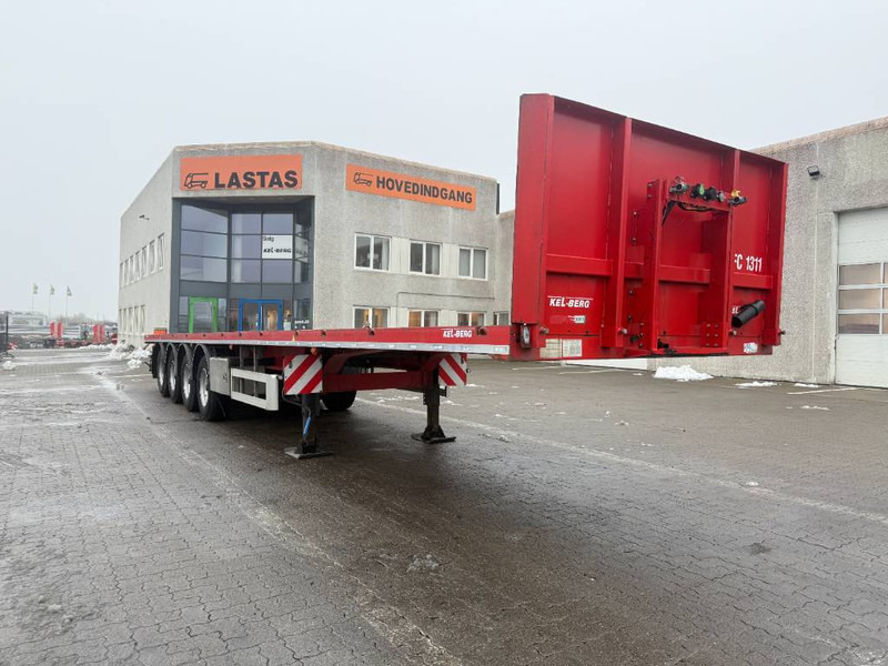 KEL-BERG Flatbed / Flachbettauflieger / Ladtrailer - Åben sættevogn: billede 1 KEL-BERG Flatbed / Flachbettauflieger / Ladtrailer - Åben sættevogn: billede 1